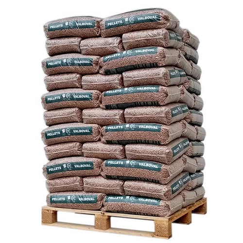 Holzpellets "Valboval" 975 kg – 65 x 15 kg Palette